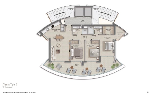 New Build - Apartment  -
Calpe - Playa Cantal Roig