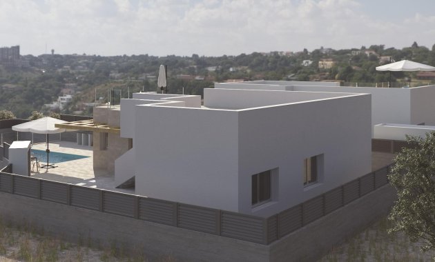 Obra nueva - Villa -
Polop - La Alberca