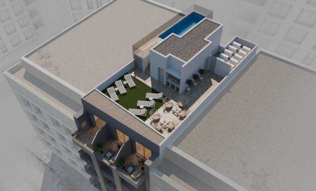 New Build - Penthouse -
Torrevieja - Playa de los Locos