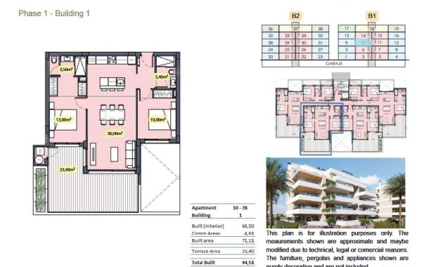 New Build - Apartment  -
Torre Pacheco - Santa Rosalia Lake and Life Resort