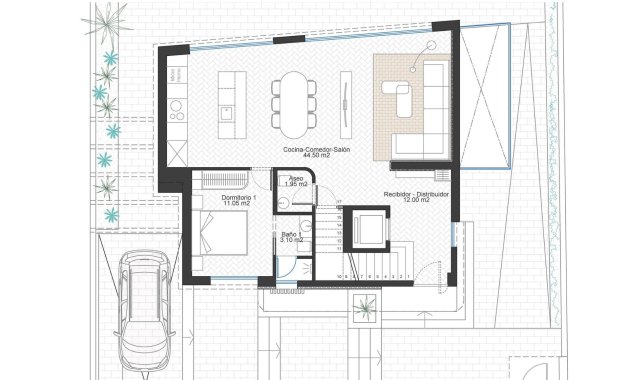 New Build - Villa -
Cabo de Palos - Cala Flores
